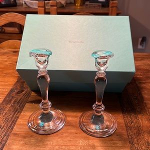 Tiffany and Co. Candlestick holders